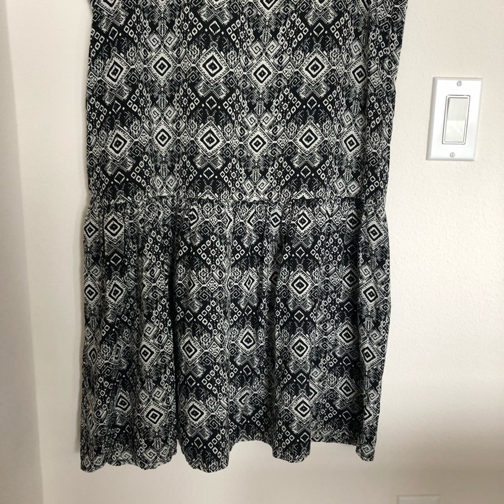 🐕 Casual tunic smock dress with drop waist - Picture 3 of 5